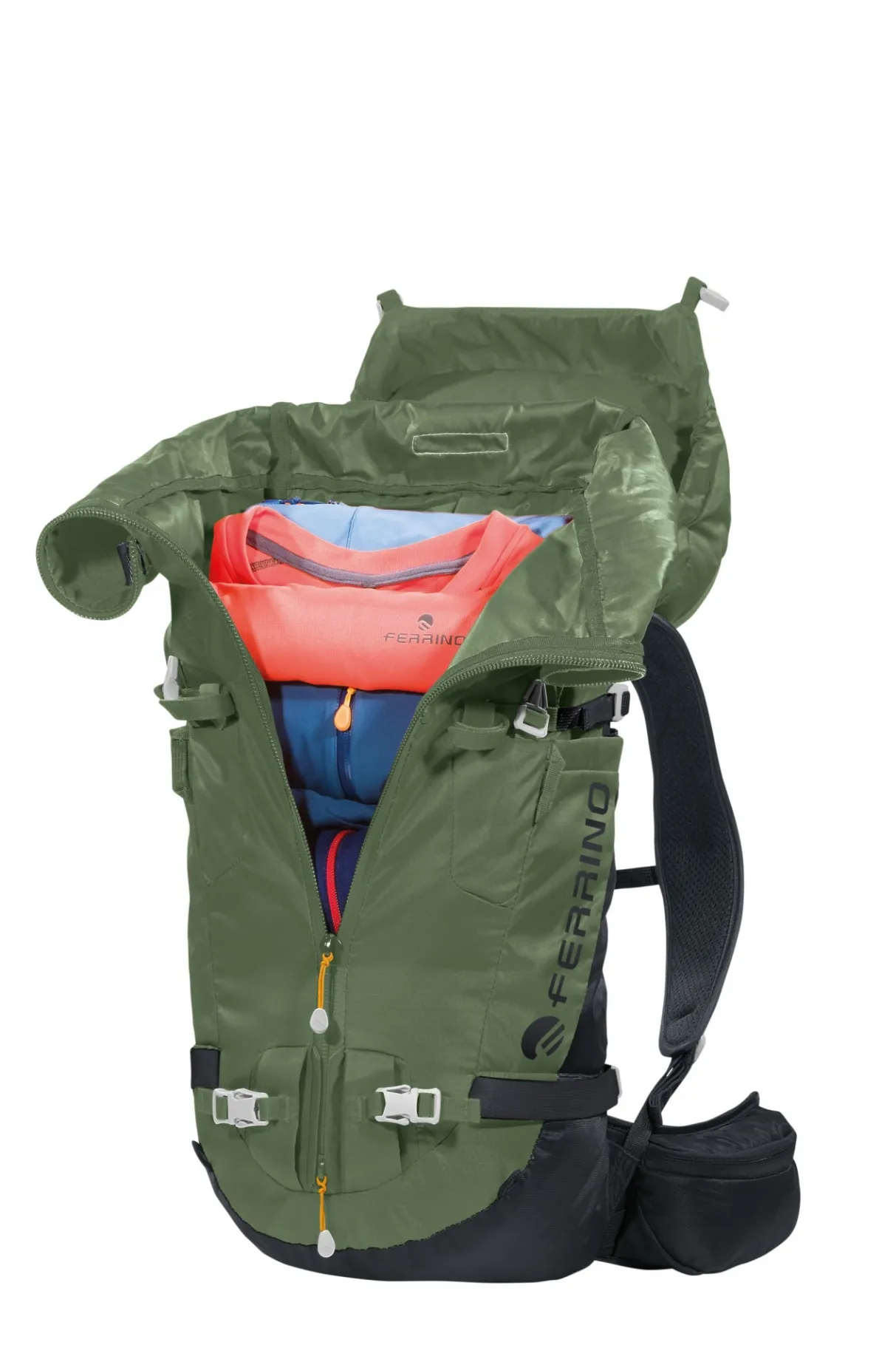 Ferrino BACKPACK TRIOLET 48 + 5 verde- Alpinisme | Alpinisme Et Ski De Randonnée