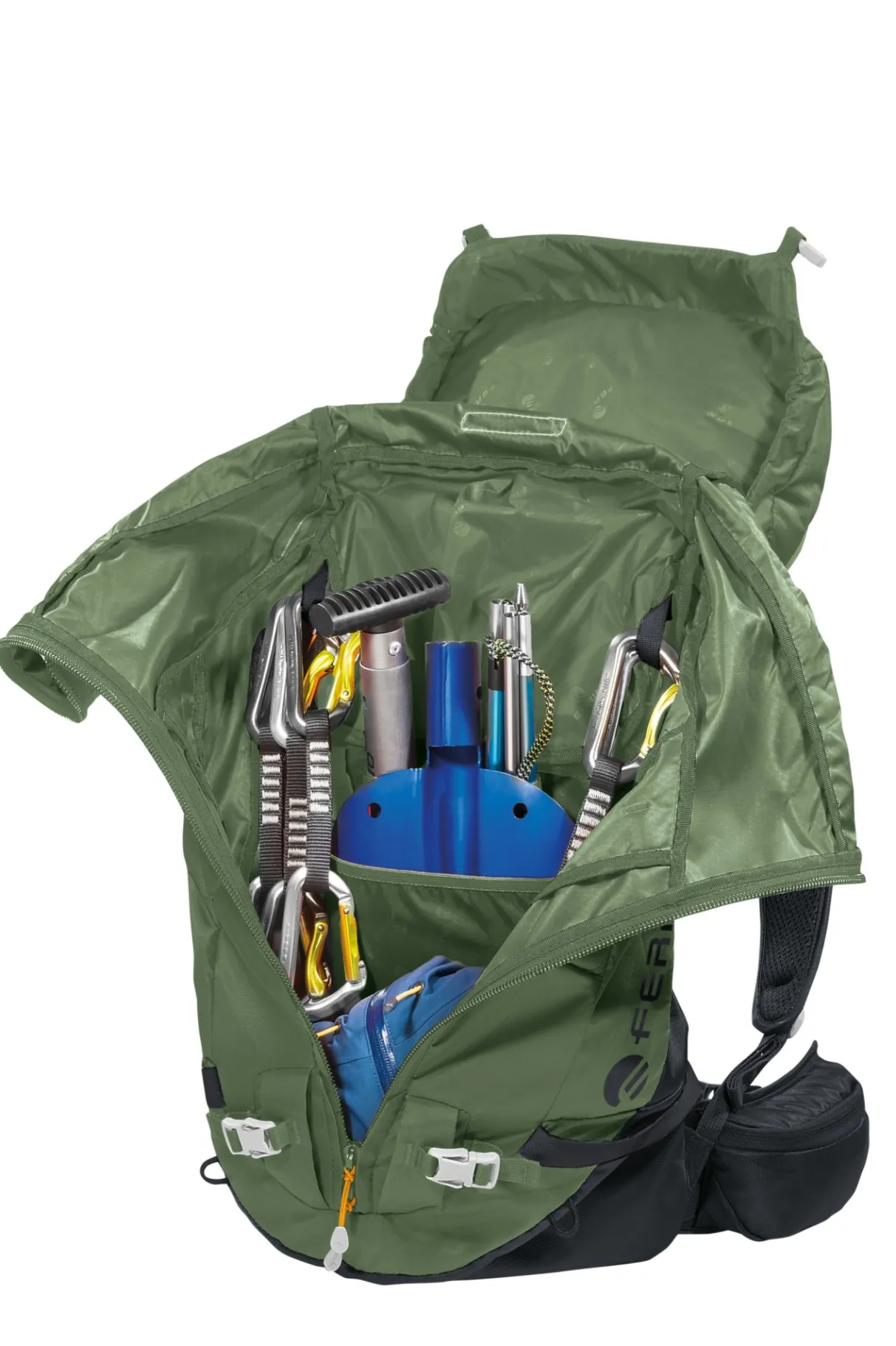 Ferrino BACKPACK TRIOLET 48 + 5 verde- Alpinisme | Alpinisme Et Ski De Randonnée