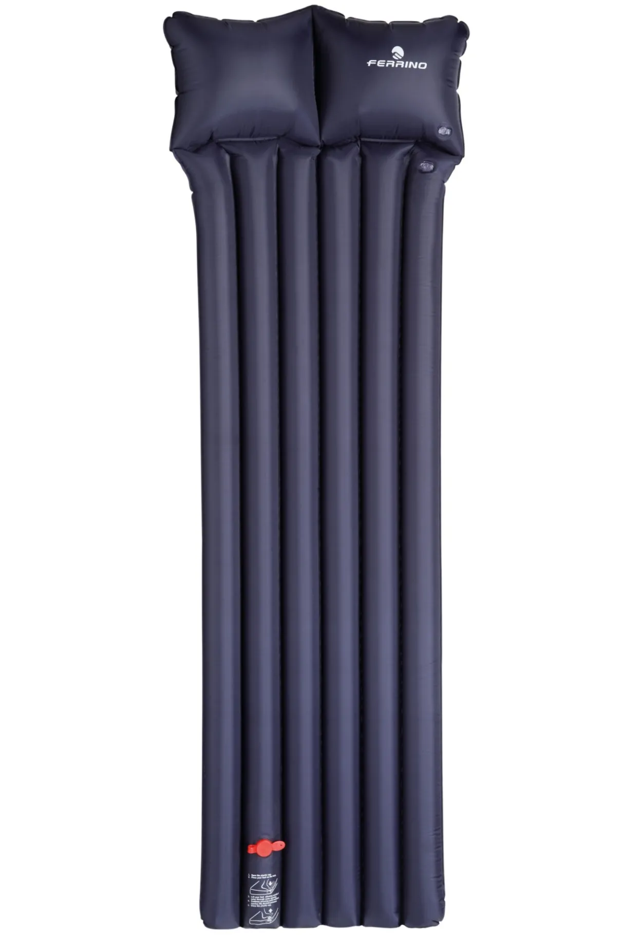 Ferrino INFLATABLE MATTRESS 6 TUBE blu- Matelas | Trekking