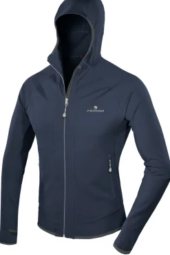 Ferrino MITCHELL JACKET MAN dark blue-Homme Fleece | Alpinisme Et Ski De Randonnée