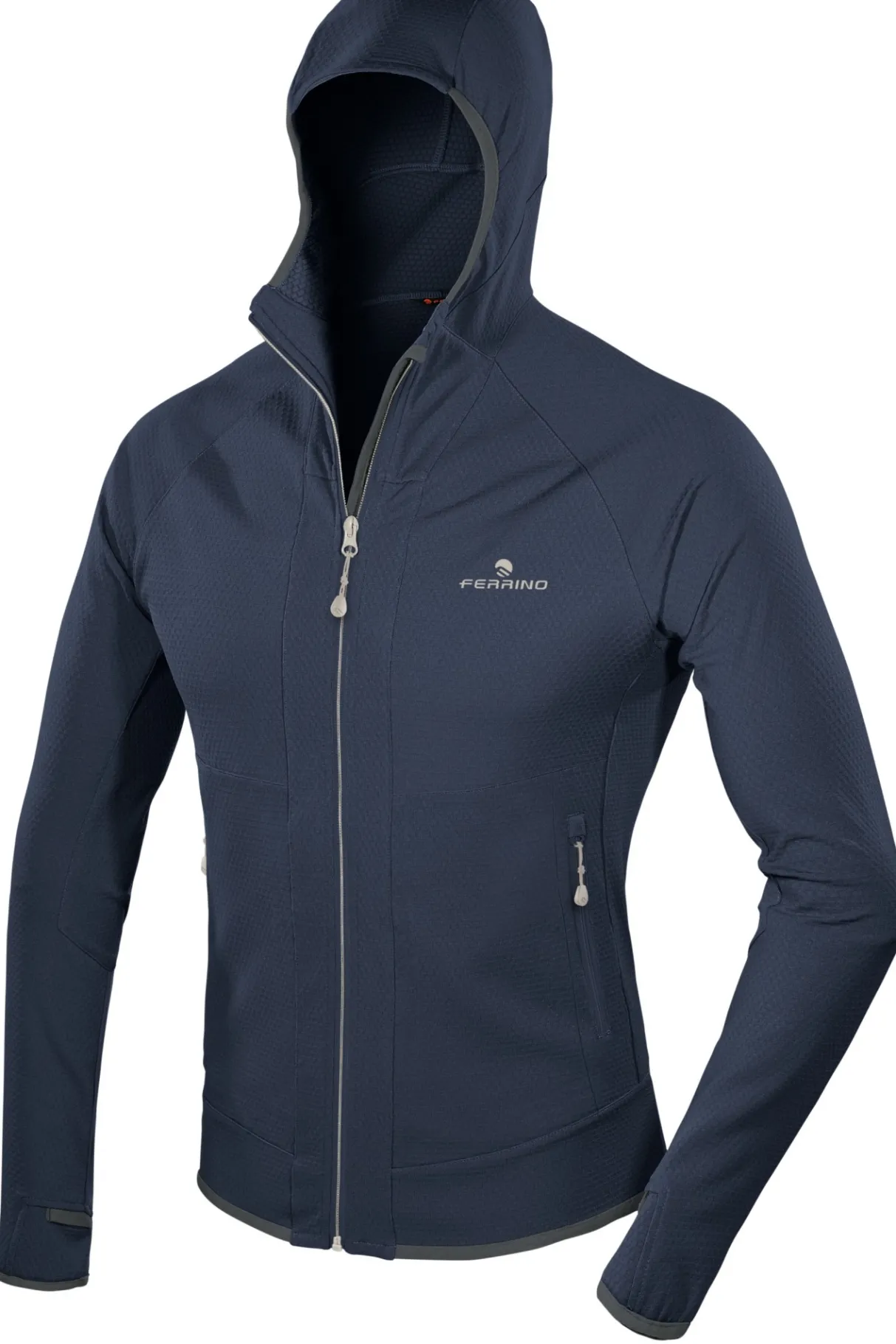 Ferrino MITCHELL JACKET MAN dark blue-Homme Fleece | Alpinisme Et Ski De Randonnée