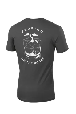 Ferrino RETRO 2.0 T-SHIRT UNISEX antracite-Femme T-shirt Et Chemises | T-shirt Et Chemises