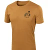 Ferrino RETRO 2.0 T-SHIRT UNISEX khaki-Femme T-shirt Et Chemises | T-shirt Et Chemises