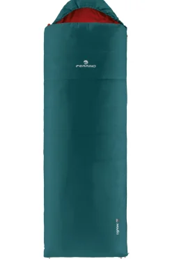 Ferrino SLEEPINGBAG LIGHTECH 700 SQ zip letf green- Synthétique | Camping