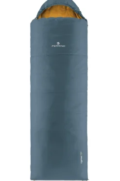 Ferrino SLEEPINGBAG LIGHTECH SHINGLE SQ zip right blue- Synthétique | Trekking