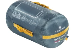 Ferrino SLEEPINGBAG LIGHTECH SHINGLE SQ zip right blue- Synthétique | Trekking