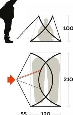 Ferrino TENT MAVERICK 2 arancio- Expedition | Alpinisme Et Ski De Randonnée