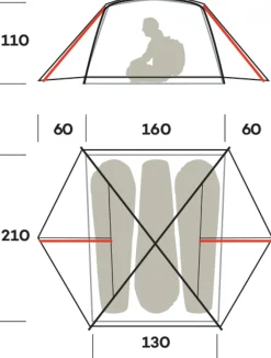 Ferrino TENT NEMESI 3 PRO FR- Light Adventure