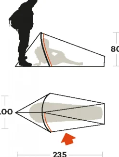 Ferrino TENT SINTESI 1- Ultra Light Adventure | Trail Running