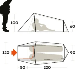 Ferrino TENT SLING 2- Ultra Light Adventure | Trekking