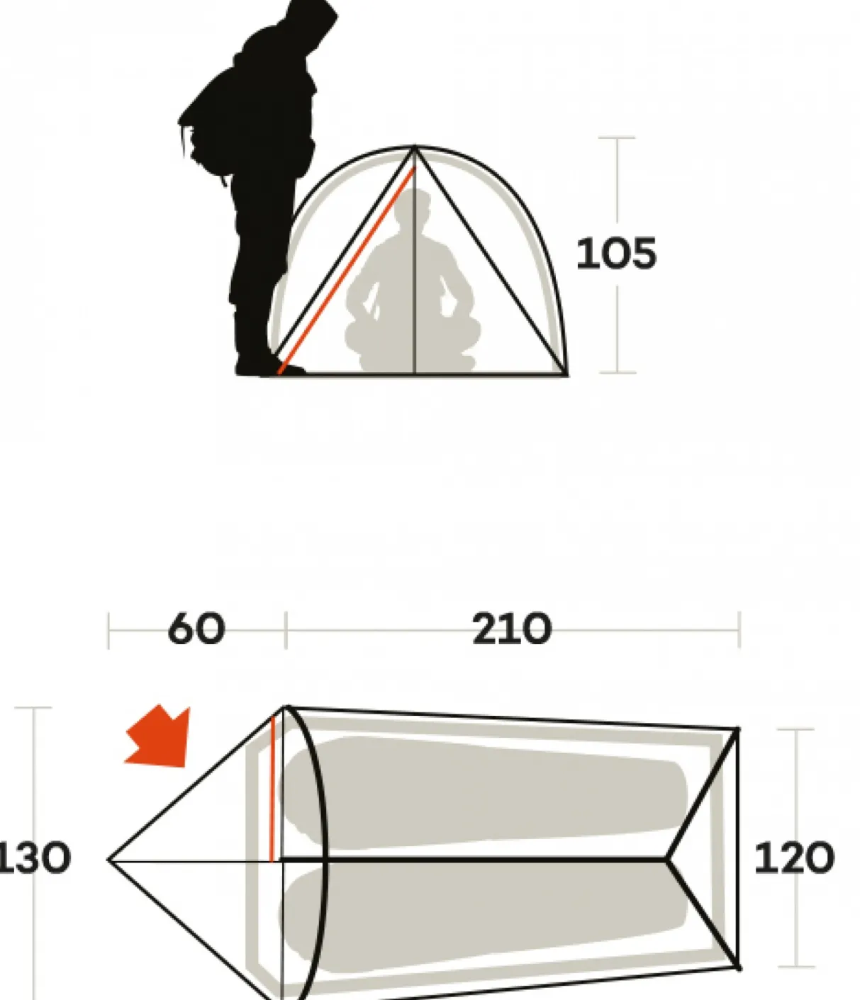 Ferrino TENT THAR 2- Light Adventure | Trekking