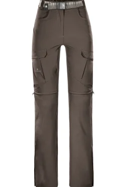 Ferrino USHUAIA PANTS WOMAN iron brown-Femme Pantalons | Trekking