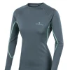 Ferrino WEISSHORN T-SHIRT WOMAN steel-Femme T-shirt Et Chemises | Alpinisme Et Ski De Randonnée