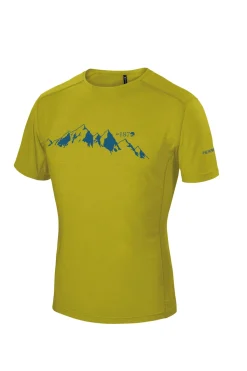 Ferrino YOHO T-SHIRT MAN citronelle-Homme T-shirt Et Chemises | Camping