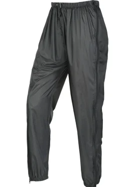 Ferrino ZIP MOTION PANTS black-Femme Rainwear | Rainwear